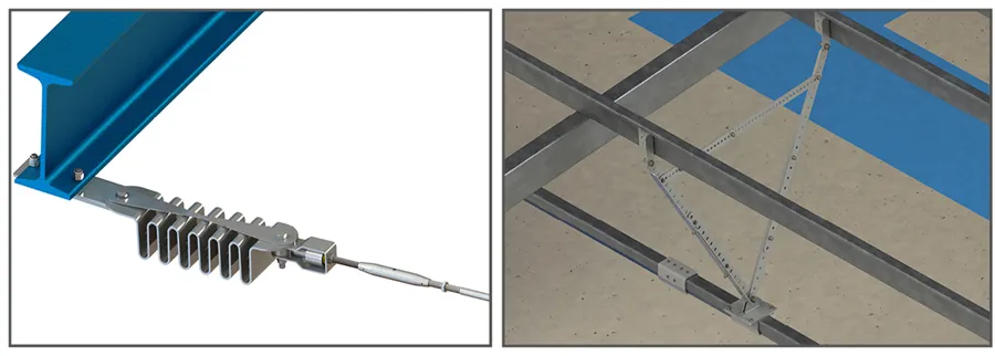 Overhead Cable Rails Overhead Fall Protection - Kee Safety