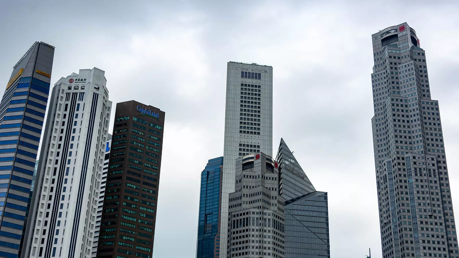 Tall Buildings In Singapore 361567759