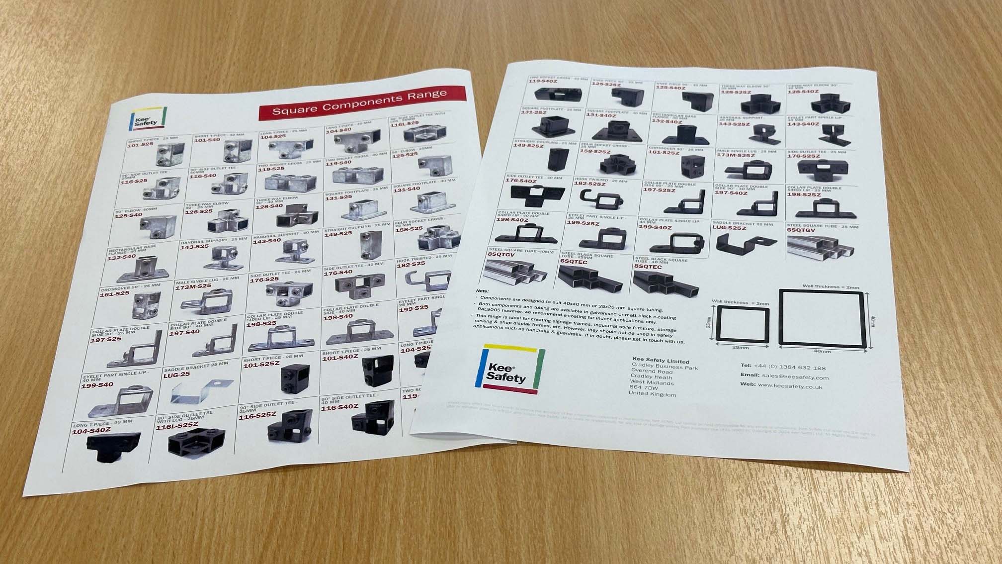 Square Components Range Kee Safety