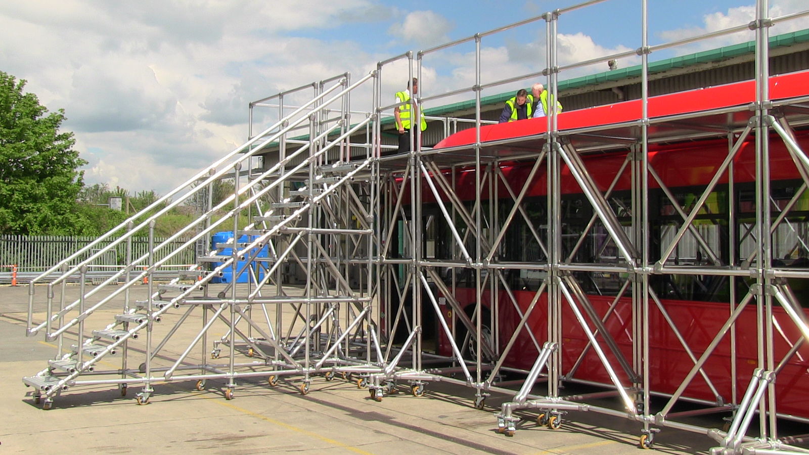 Mobile Kee® Platform providing safe access to machinery