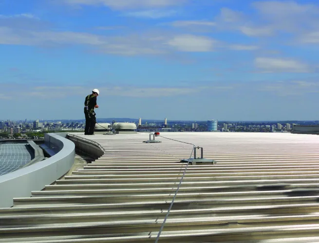 Keeline Fall Protection System Top Lifeline Fall Protection with Kee Line® Systems - Kee Safety