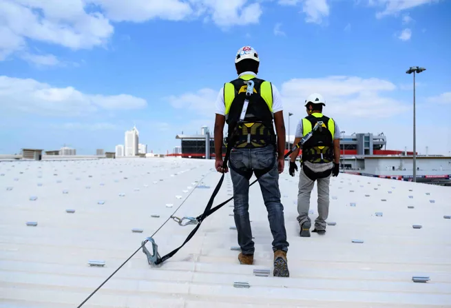 Keeline Fall Protection System Top Lifeline Fall Protection with Kee Line® Systems - Kee Safety