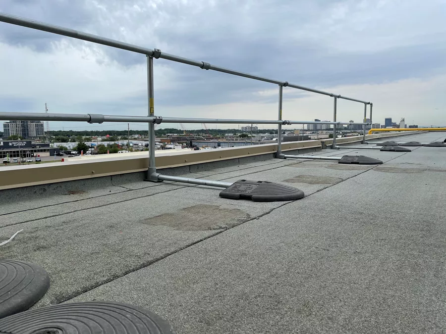 Roof Guardrail System