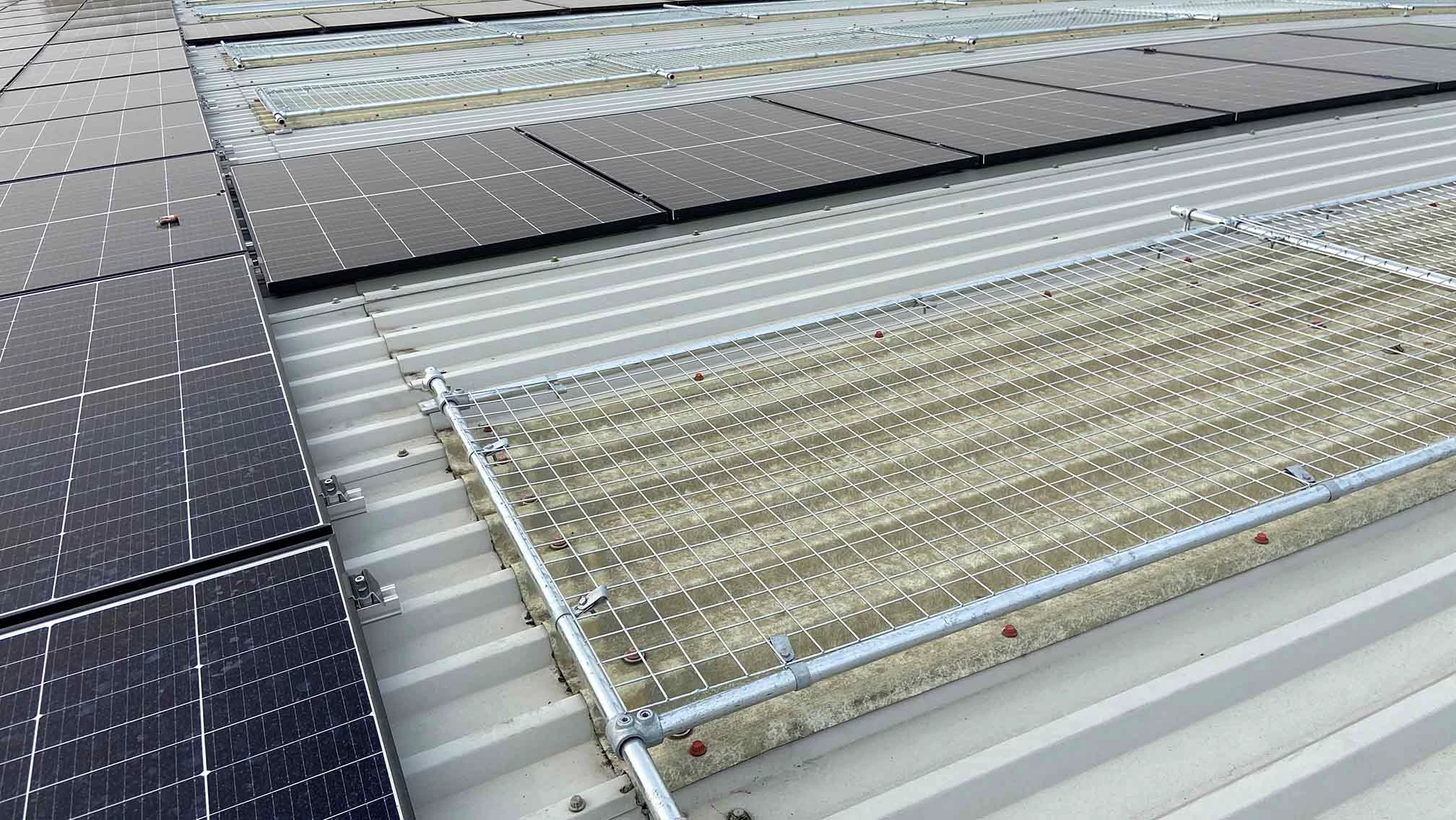 Skylight Fall Protection For Roofs With Solar Panels 1