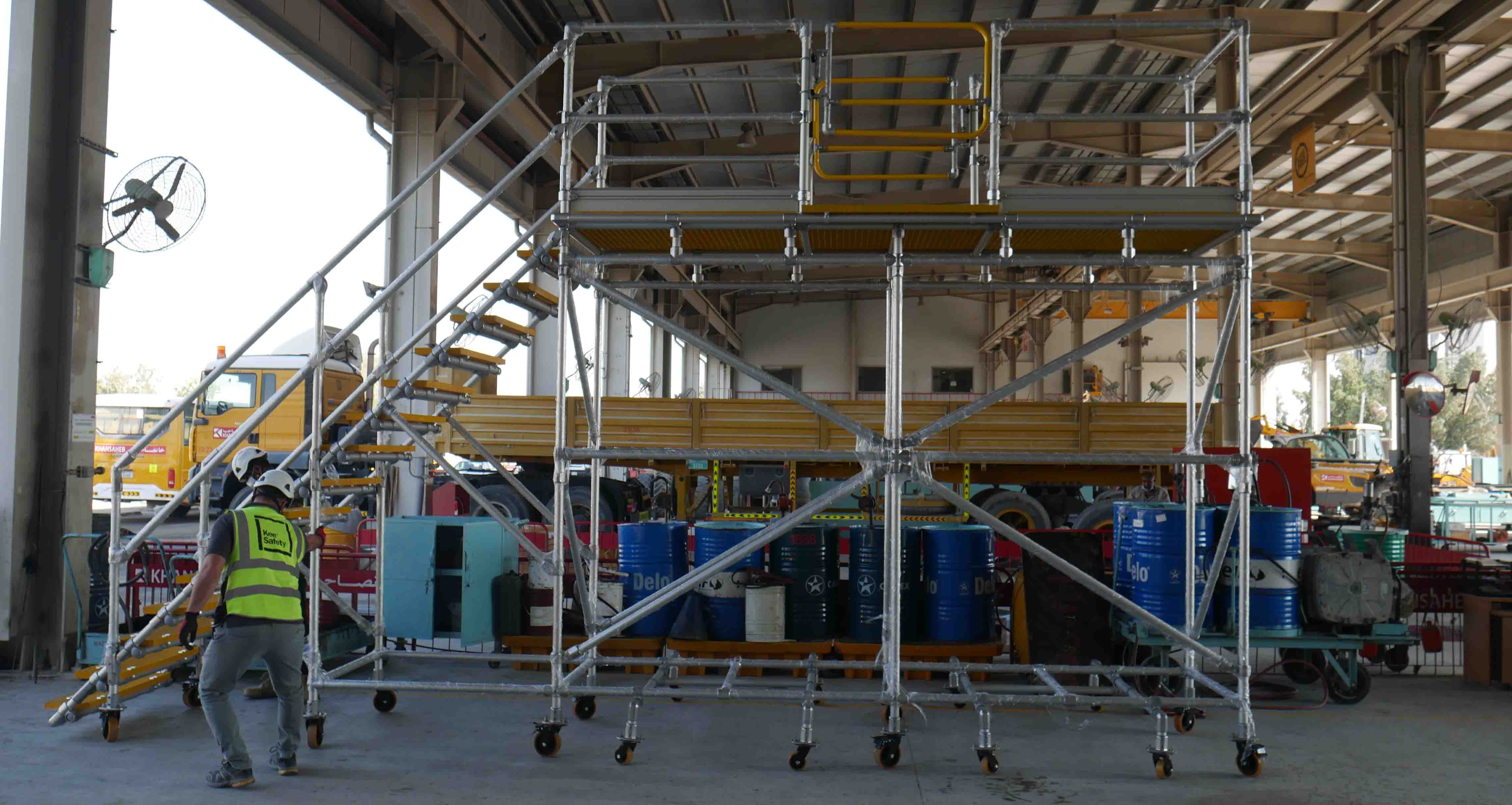 Bespoke Mobile Access Platforms For Safe Industrial Access - Kee Safety