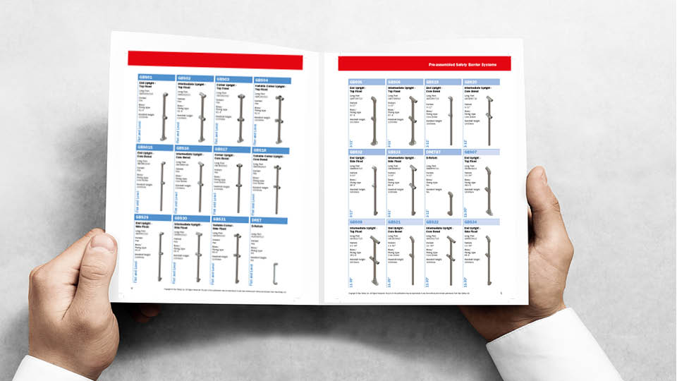 Kee Klamp preassembled uprights for quicker and easier installation of