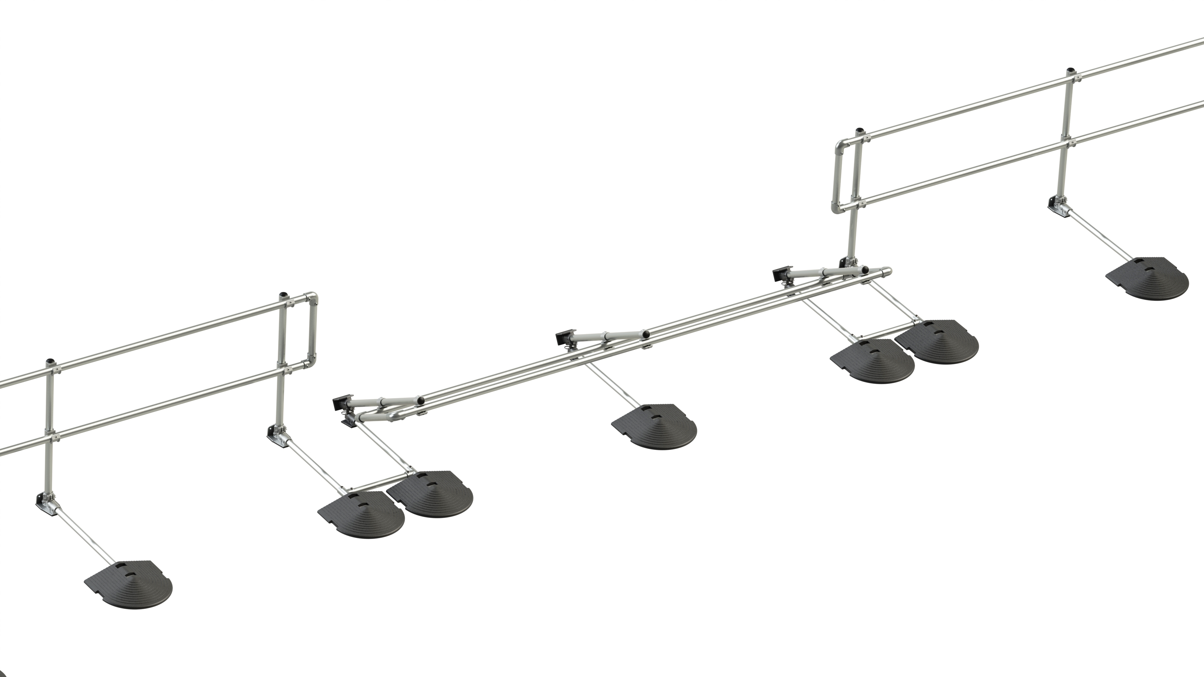 可折叠式屋面临边护栏