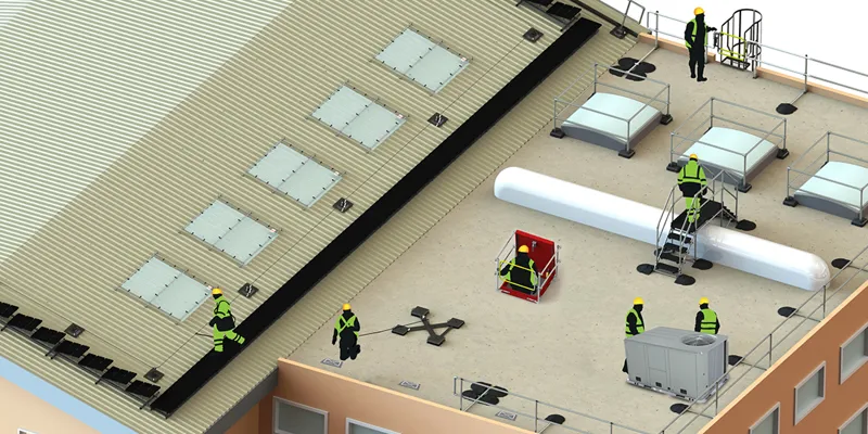 Edge Protection Firefighting Roof Edge Protection Standards - Kee Safety