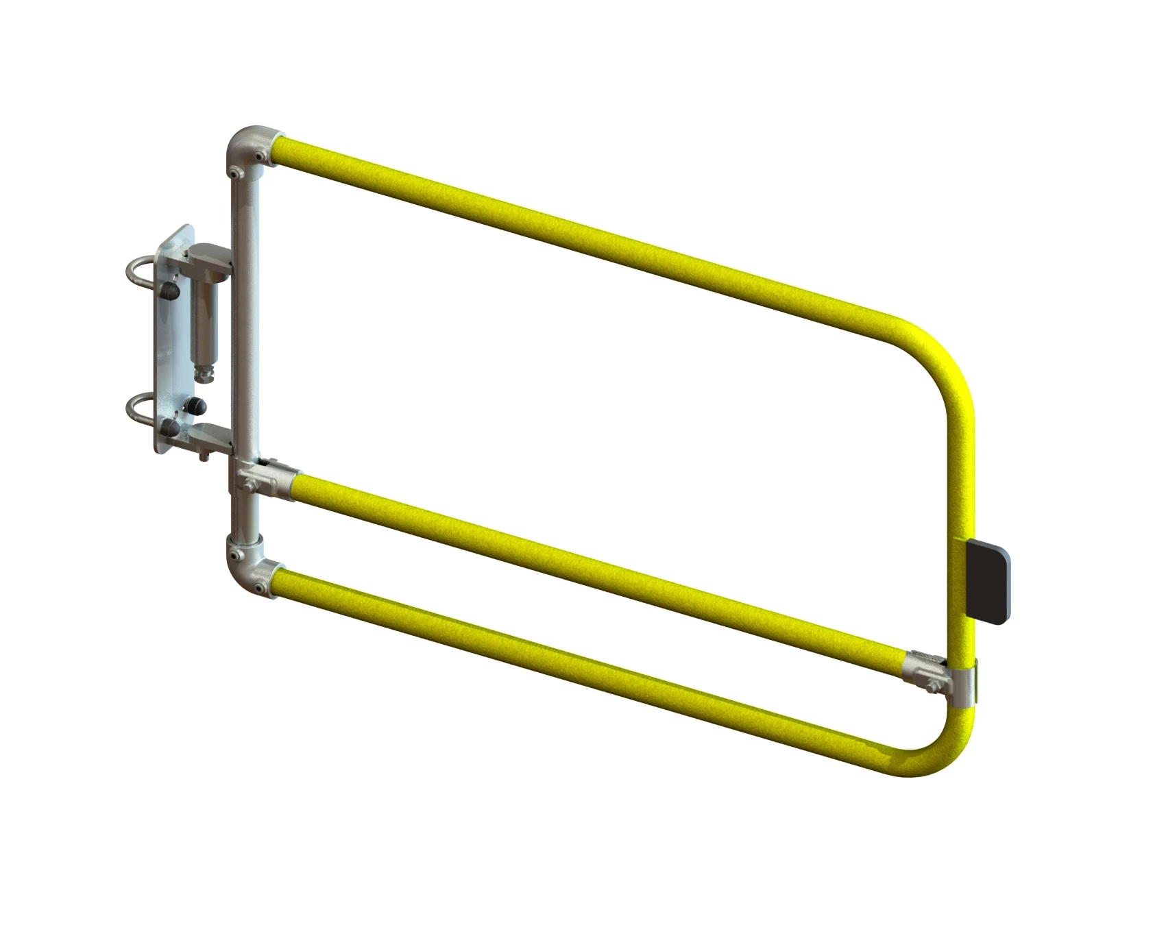 Kee Gate | self closing safety gate | industrial safety gate | spring loaded safety gate | kee klamp gate | key clamp gate