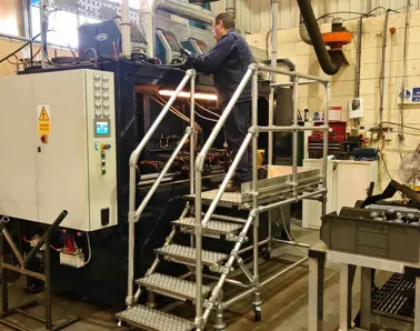 Bespoke Mobile Work Platform 3