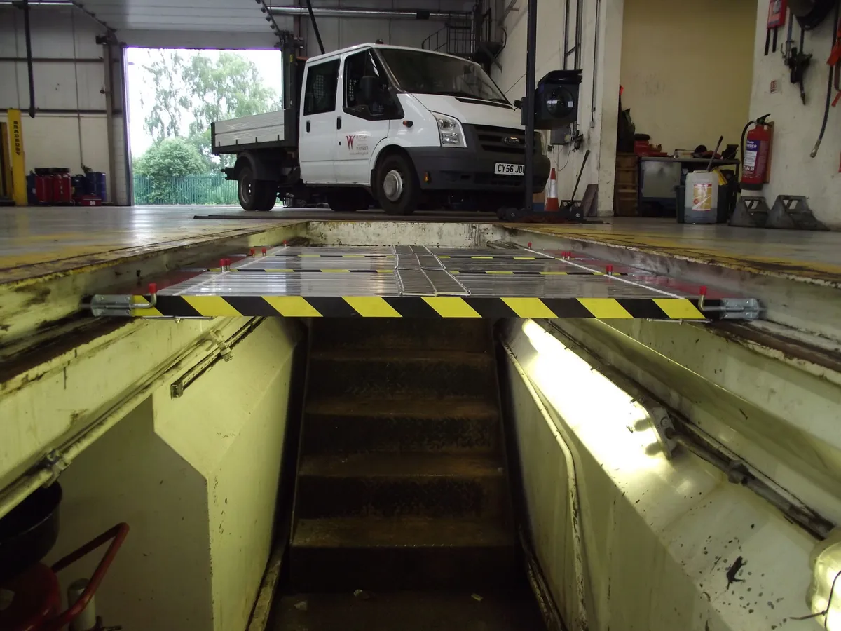 Pit Fall Covers PitProtect Maintenance Pit Cover for Fall Protection - Kee Safety