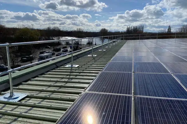 Solar Panel Ramp Modular DDA Ramps - Kee Safety