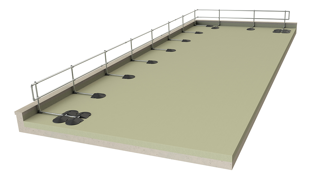 自立式屋面临边防护护栏 Kee Guard