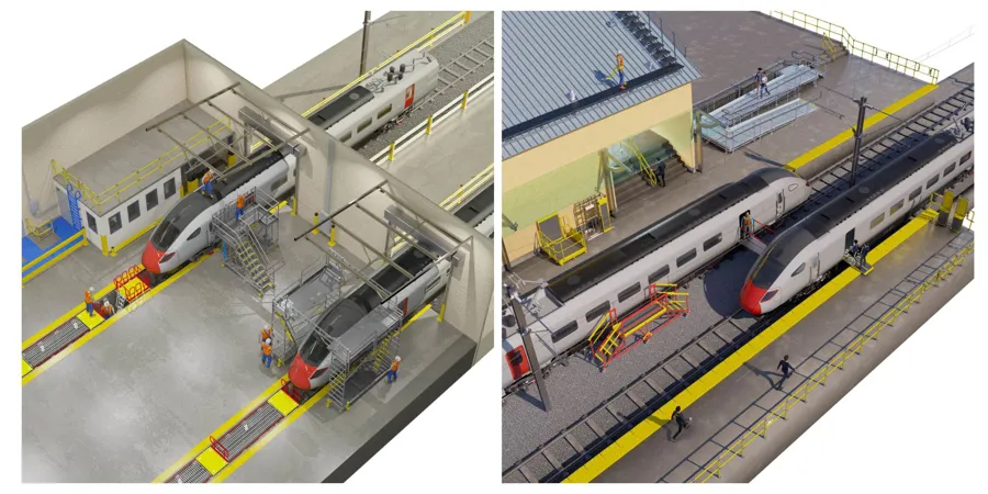 Rail Industry Renders Medium